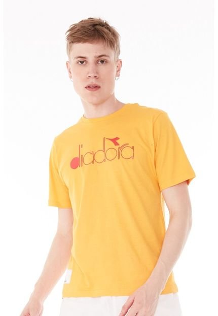 Camiseta Diadora Fill & Out Amarela - Marca Diadora