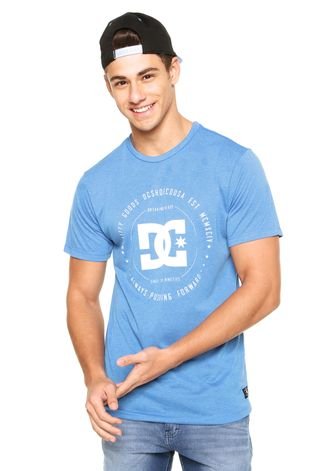 Camiseta DC Shoes Line Azul